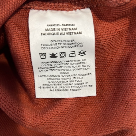 MENS NIKE HALF ZIP LONG SLEEVE Sweatshirt , small - Picture 5 of 5